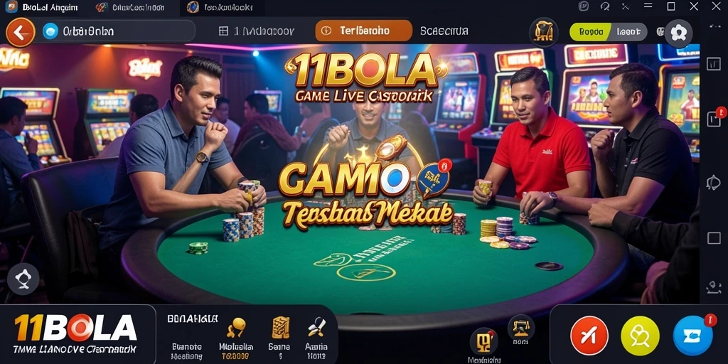 Gameplay Live Casino yang mendebarkan di 11BOLA.