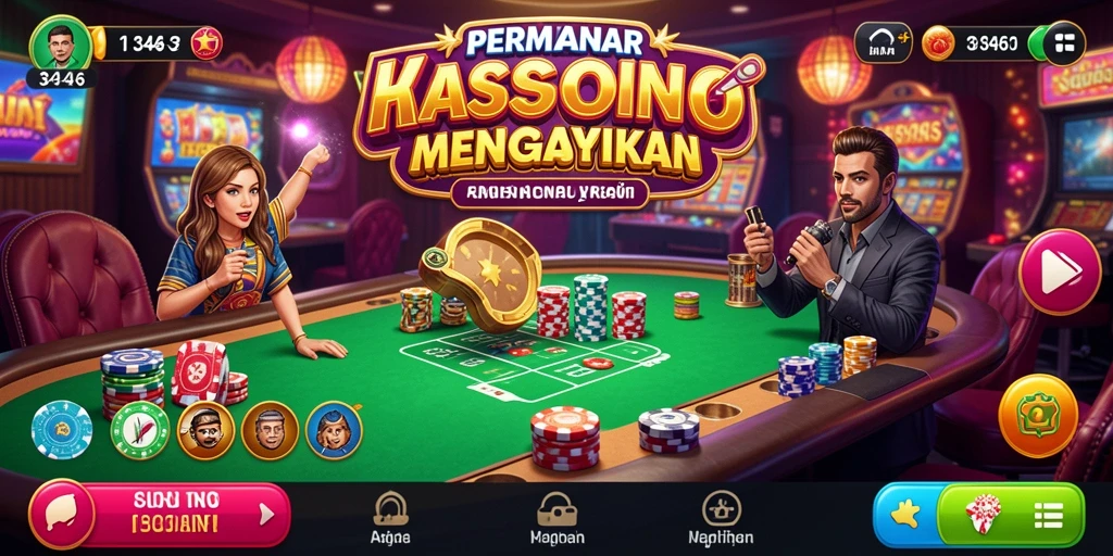 Tangkapan layar utama 3446 menampilkan gameplay Kasino yang mengasyikkan.