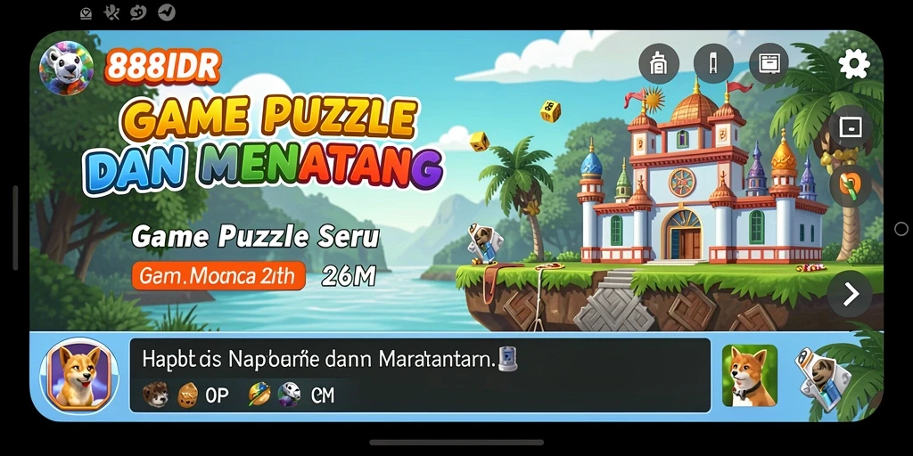 Cuplikan gameplay seru dari 888IDR yang menantang.