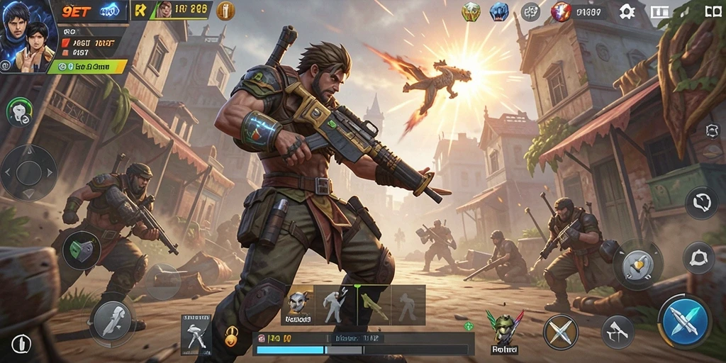 Gameplay menegangkan dan menantang di 9ET.