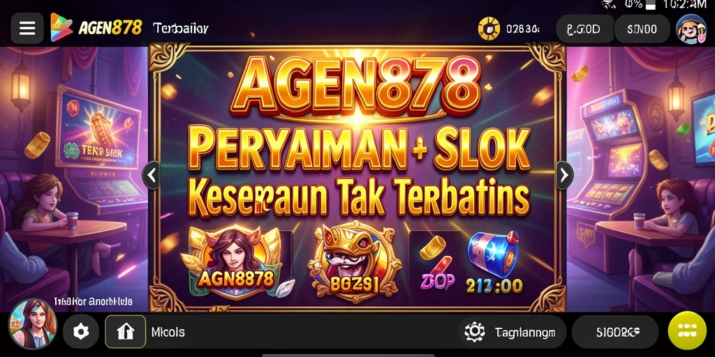 Tampilan permainan AGEN878 dengan grafis memukau dan animasi menarik.