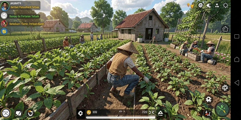 Gameplay menakjubkan saat bertani di AKURAT79.
