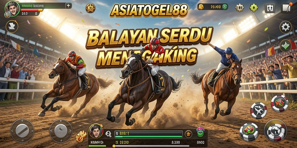 Gameplay seru dan balapan mendebarkan di ASIATOGEL88.