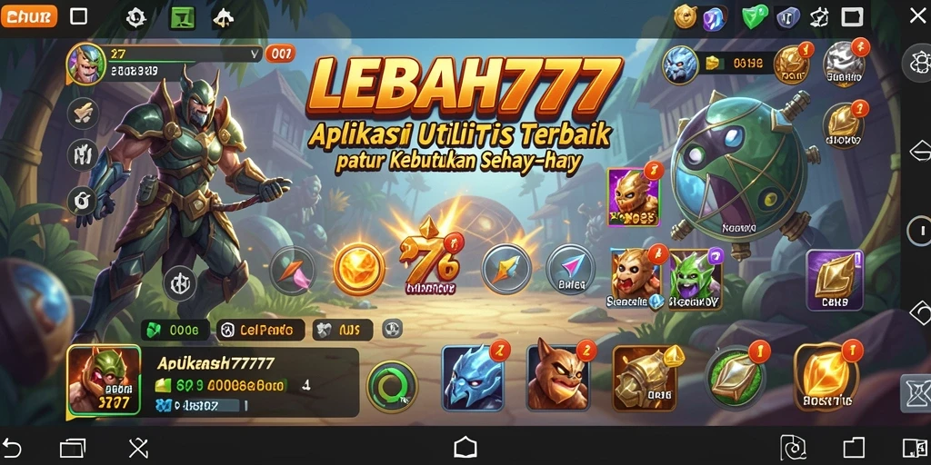 Tampilan antarmuka utama LEBAH777 yang intuitif dan user-friendly.