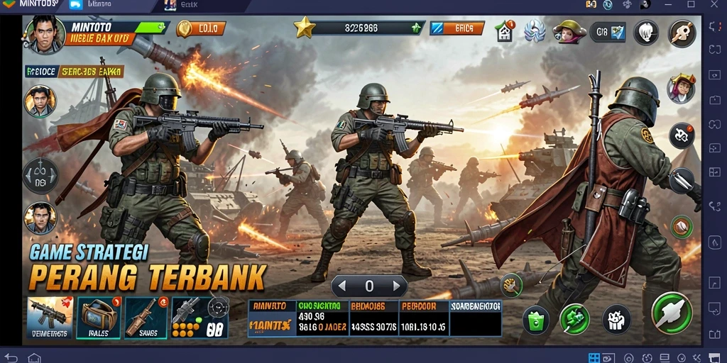 Tampilan grafis yang menakjubkan dalam gameplay MINTOTO.