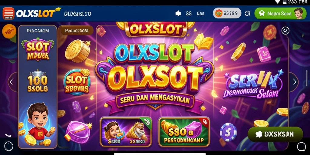 Gameplay menegangkan dengan animasi slot yang menarik