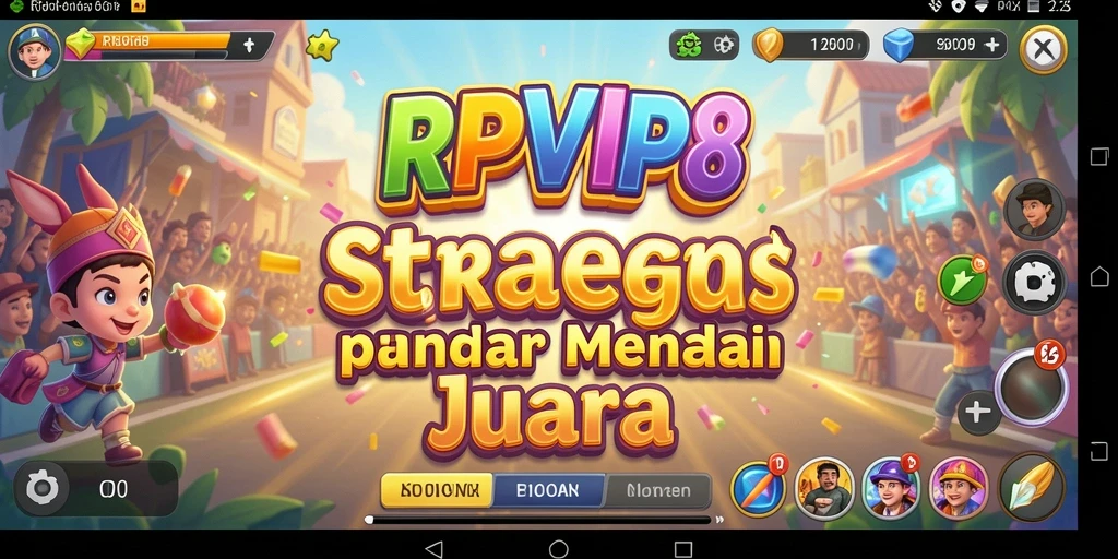 Gameplay RPVIP8 yang menegangkan dan strategis.